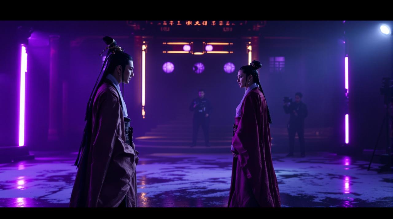 瓜友热议:某古装剧剧组内部不和,男女主角零交流,片场气氛诡异